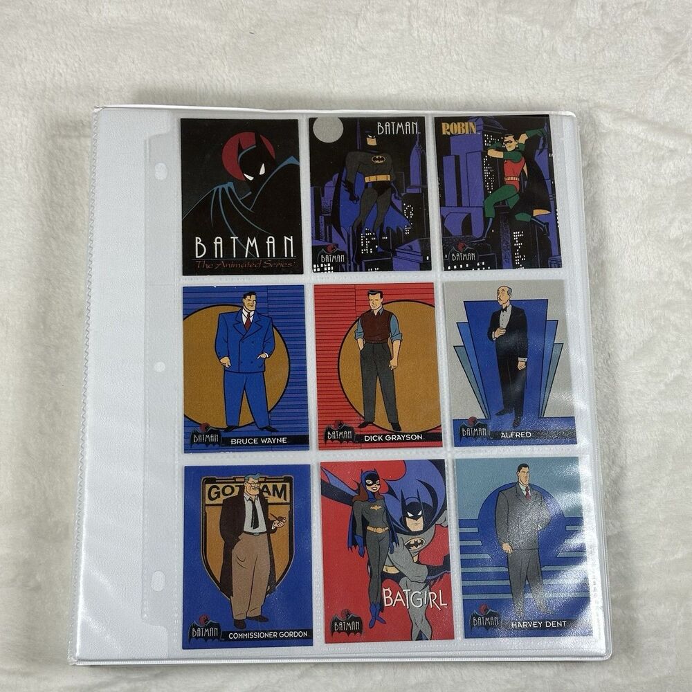 Topps 1993 Batman: The Animated Series Complete Base Set 1-190
